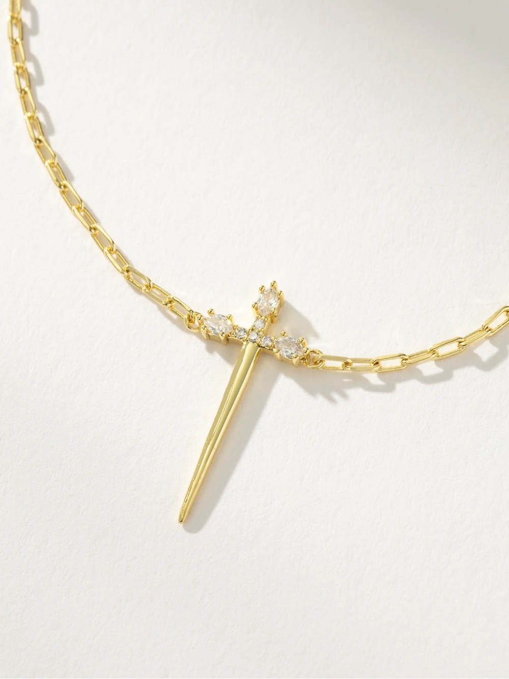 Uncommon James Golden Sword Necklace